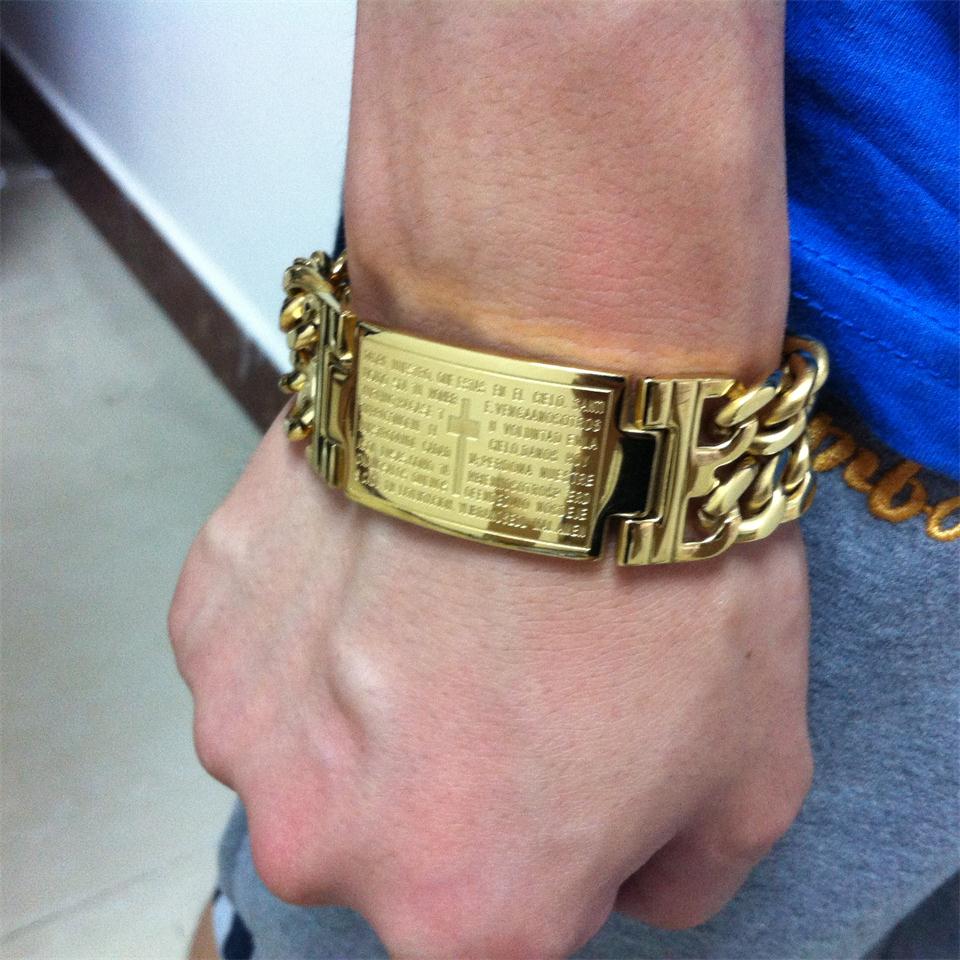Bracelete maculino Salvador de Roma