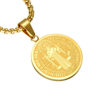 Corrente de São Bento - banhado a Ouro 18k ou Prata