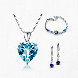 PROMO: Compre colar Mar do oriente + gotas do oceano e ganhe o bracelete dos corações